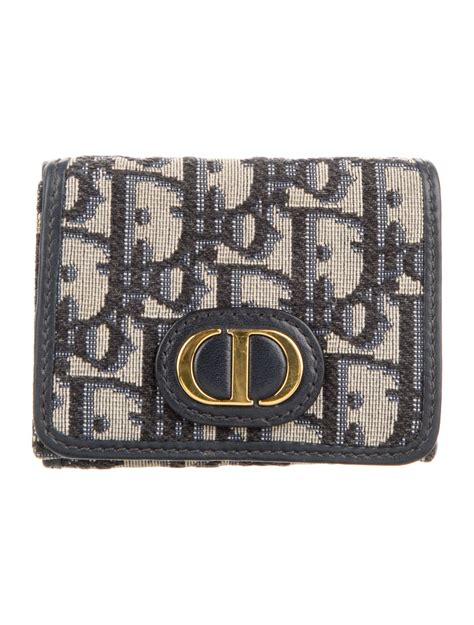 Christian Dior 2020 30 Montaigne Lotus Compact Wallet 